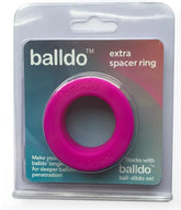 Balldo Single Spacer Ring Purple Extra Size COCK RINGS